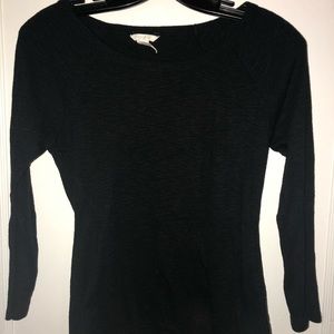 Black quarter sleeve shirt